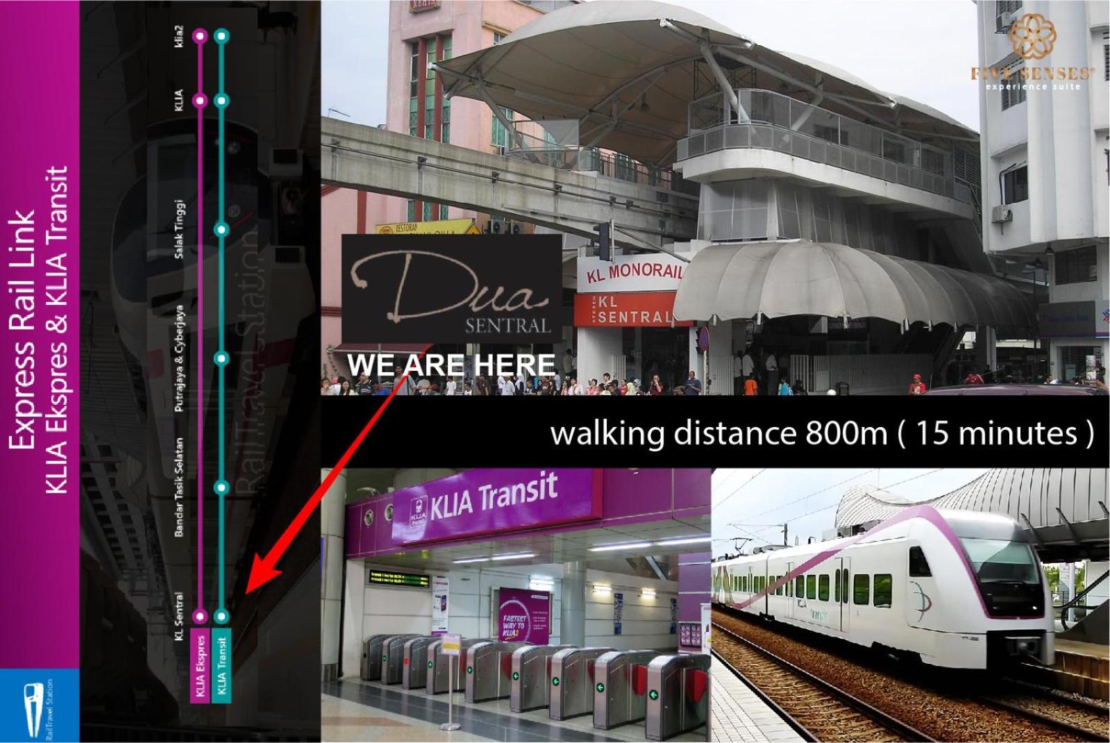 Dua Sentral Kuala Lumpur, Roam Apartman Kültér fotó